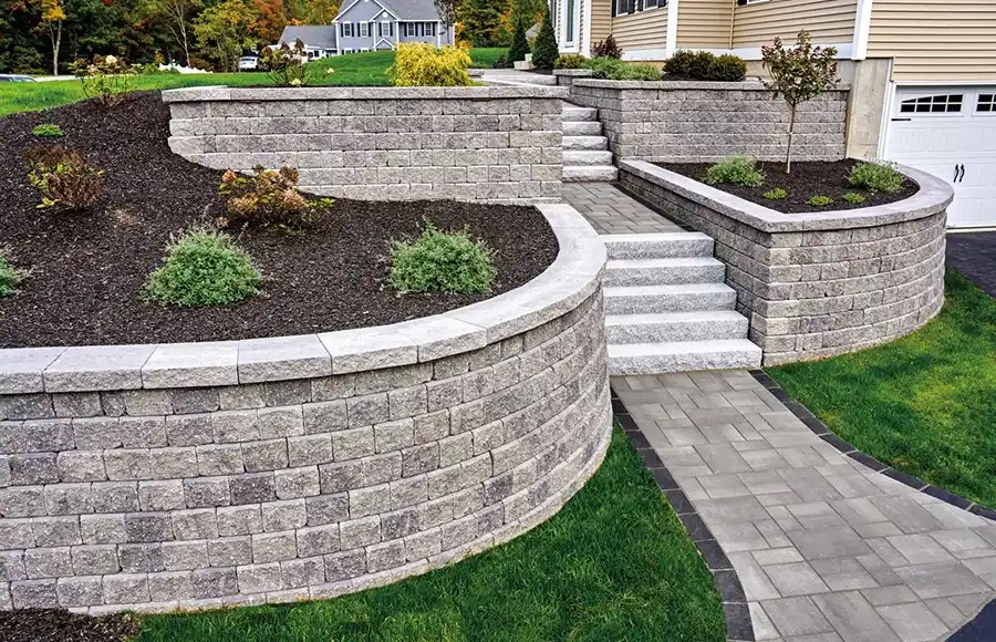 Hardscaping and patio installation project in Chehalis WA.
